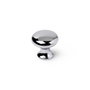 Rei Pomo para mueble modelo 760 de zamak, cromo brillo, ø25 mm, 4 uds