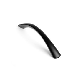 Rei Tirador de mueble tipo asa 589a Negro Mate 128 mm (4 uds)