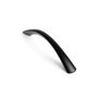 Rei Tirador de mueble tipo asa 589a Negro Mate 128 mm (4 uds)