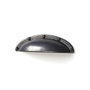 Rei Tirador de mueble tipo concha modelo 2004, plata vieja, 64 mm, 4 uds