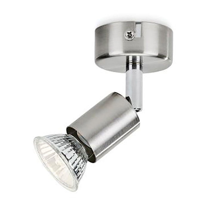 Philips Foco 1 elemento Limbali GU10 Cromo Mate Ø 8 x 13 cm (bombilla no incluida)