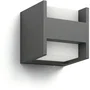 Philips Aplique de Exterior Arbor 2x4.5W LED 800lm 230V IP44 Antracita