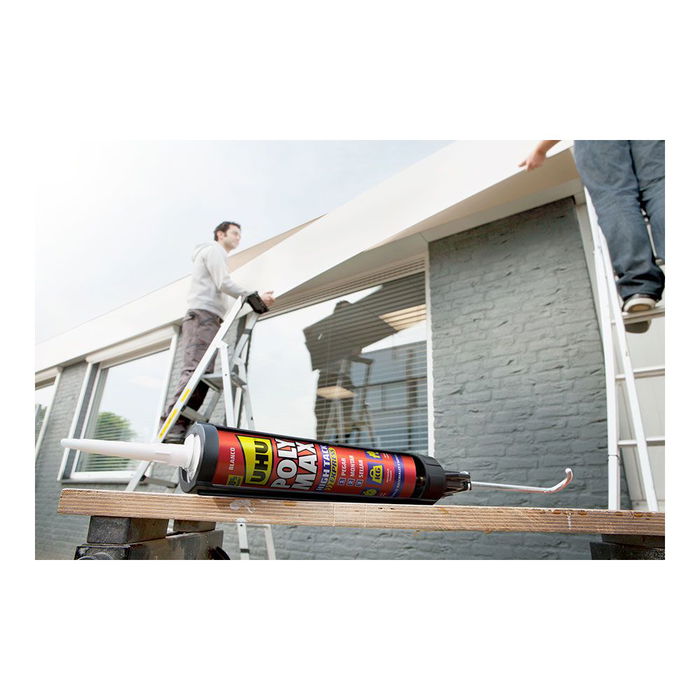 Uhu 7000131 Poly max high tack express Adhesivo de Montaje y Sellador Universal Blanco 440 g