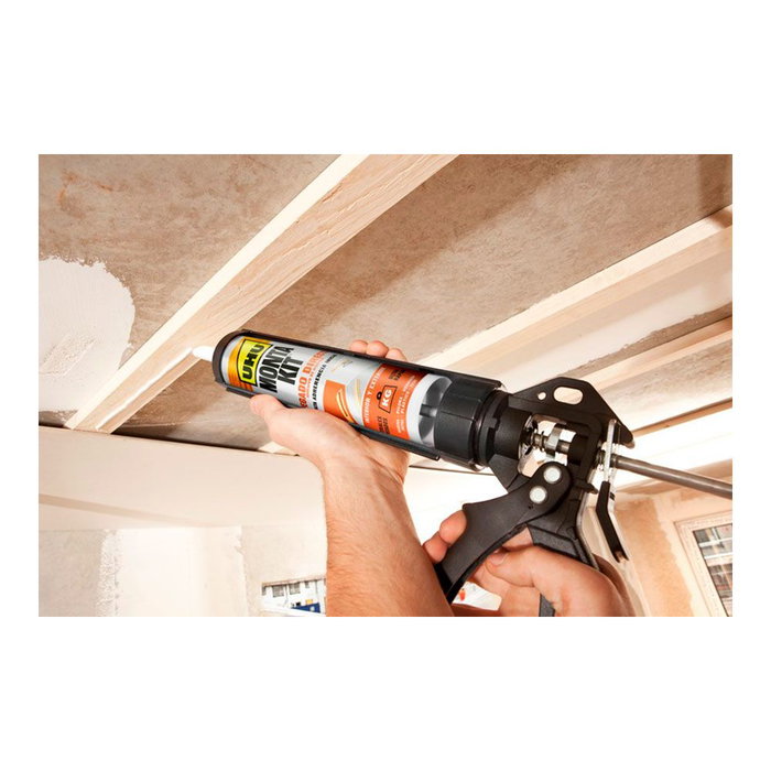 Uhu 6310642 Monta kit® Pegado Directo Adhesivo de Montaje Universal Rellenante Blanco 380 g