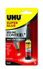 Pegamento Universal Uhu Control Plus Tubo 5 G (Set de 12)