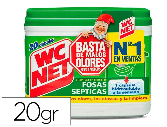 WC NET Fosas Sépticas 20 x 18 g WC NET Fosas Sépticas 20 x 18 g