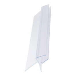 Micel Tr 18529 Perfil para Mampara con Vierteaguas PVC Transparente 18x32.5mm para Cristal 6-8mm 2m