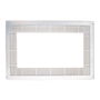 Micel Bl 94505 Marco para Microondas ABS Blanco 60x3x40cm Autocortable