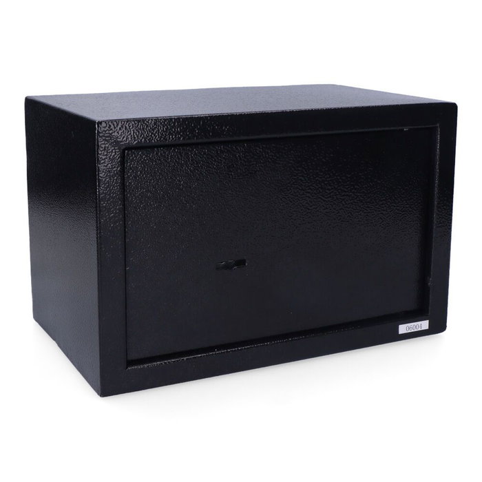 Micel Caja fuerte CFC5 - Caja fuerte de seguridad con llave, acero, negro, 310 x 200 x 200 mm Micel Caja fuerte CFC5 - Caja fuerte de seguridad con llave, acero, negro, 310 x 200 x 200 mm