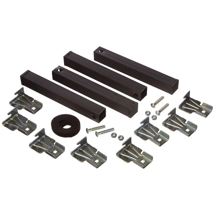 Micel Juego de 4 patas para somier PT25 sin rueda, negro Micel Juego de 4 patas para somier PT25 sin rueda, negro