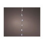 Guirnalda micro LED extra densa 567 LEDs colores pastel parpadeante cable plata 14 m