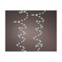 Guirnalda micro LED extra densa luz fría parpadeante cable plata 14 m