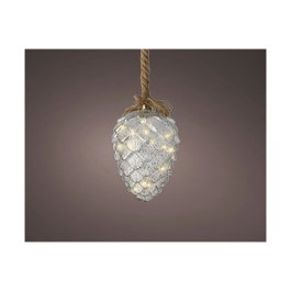 Lumineo Piña microled ø15x21cm 15 leds blanco cálido