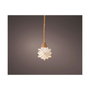 Estrella microled Ø19x25cm 15 leds Luz Blanca Cálida Interior