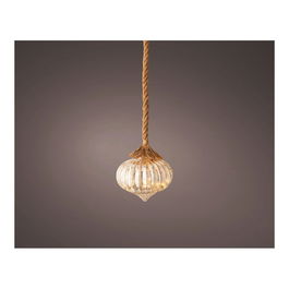 Luz Colgante Microled Ø20x21cm 15 Leds Luz Fija Blanco Cálido