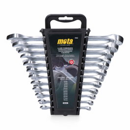 Mota Herramientas Juego de llaves combinadas de 6 a 19 mm, 12 piezas
