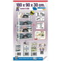 Simon Rack Kit estantería metálica Comfort 5/300 blanco