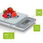 Laica Báscula de cocina electrónica KS1320 plata hasta 5kg