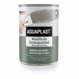 Aguaplast Masilla de estanqueidad reforzada con fibra Gris