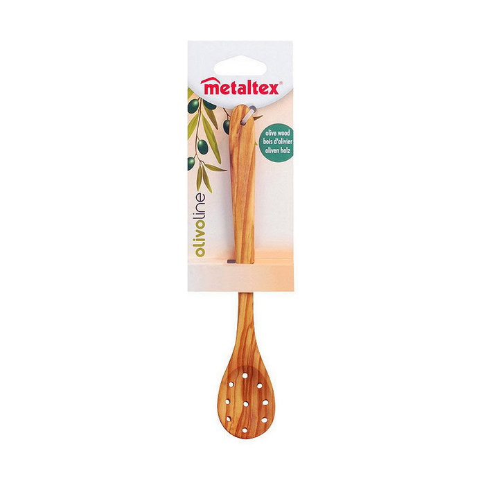 Metaltex Cuchara para aceitunas de madera de olivo 21 cm Metaltex Cuchara para aceitunas de madera de olivo 21 cm