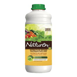Kb Naturen Extracto de Ortigas 1L - Activador Crecimiento y Protector Plantas Eco Mildiu Pulgones Ácaros