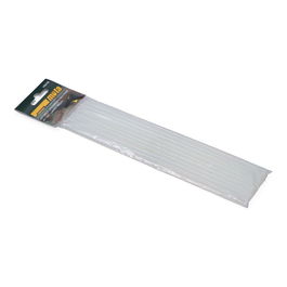 Mota Herramientas Barra de Cola Termofusible ø7 x 300 mm, Transparente, 10 Unidades