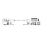 LogiLink Adaptador USB 3.1 Tipo C macho a USB 3.1 Tipo A hembra 0,15 m negro