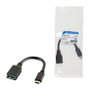 LogiLink Adaptador USB 3.1 Tipo C macho a USB 3.1 Tipo A hembra 0,15 m negro