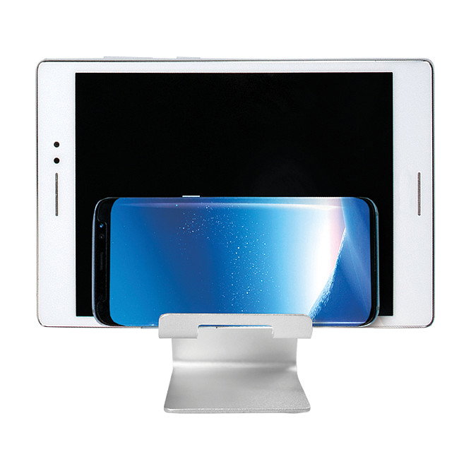 Logilink Soporte de aluminio para smartphone y tablet