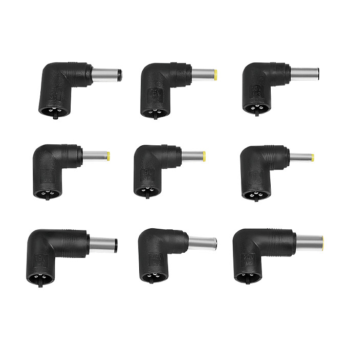 LogiLink Alimentador universal portátil 90W con 9 puntas, negro LogiLink Alimentador universal portátil 90W con 9 puntas, negro