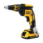 Dewalt Kit atornillador brushless para panel de yeso 18 V con 2 baterías 2,0 Ah