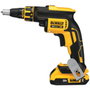 Dewalt Kit atornillador brushless para panel de yeso 18 V con 2 baterías 2,0 Ah