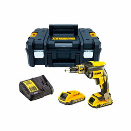 Dewalt Kit atornillador brushless para panel de yeso 18 V con 2 baterías 2,0 Ah