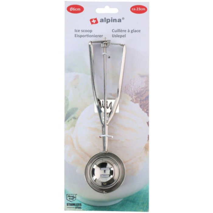Alpina Dosificador de helado cromado 104 g