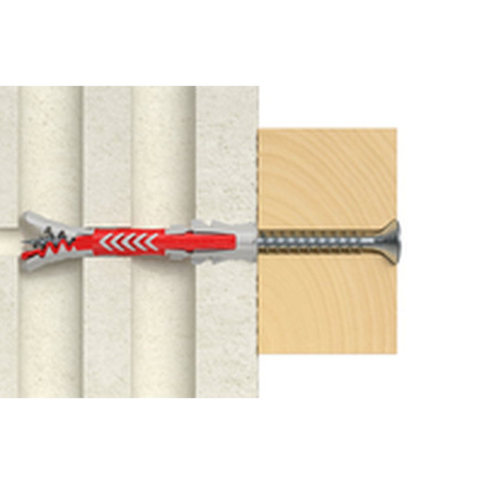 Fischer Duopower ø5 x 25 mm, caja de 80 unidades