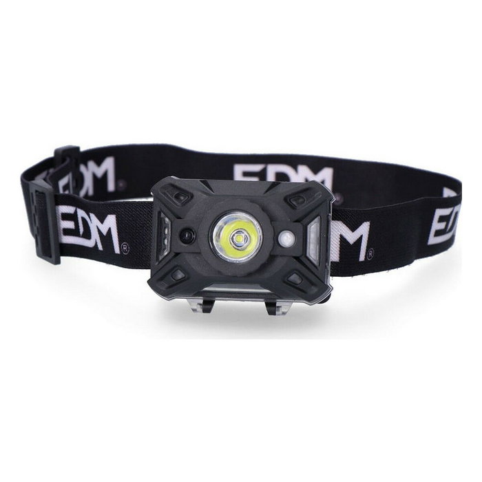 Edm Linterna de Cabeza LED con Sensor 5W con Luz Roja Edm Linterna de Cabeza LED con Sensor 5W con Luz Roja