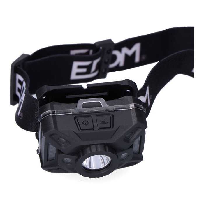 Edm Linterna de Cabeza LED con Sensor 5W con Luz Roja Edm Linterna de Cabeza LED con Sensor 5W con Luz Roja