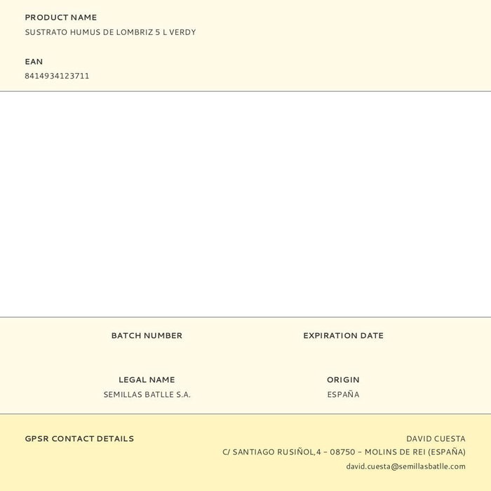 Verdy Sustrato Humus de Lombriz 5 litros - Enmienda Orgánica 100% con Estiércol de Vaca y Oveja para Huerto y Jardín Verdy Sustrato Humus de Lombriz 5 litros - Enmienda Orgánica 100% con Estiércol de Vaca y Oveja para Huerto y Jardín