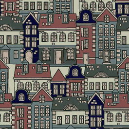 Things Home Trade Mantel antimanchas Town 601 140 x 200 cm Loneta Poliéster Algodón Tratamiento Antimanchas Tacto Textil Ecológico