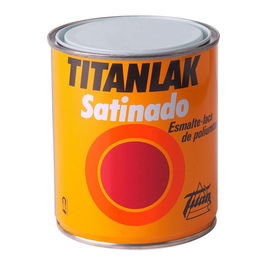 Titan Titanlak Esmalte Laca Poliuretano Blanco Satinado 375 ml