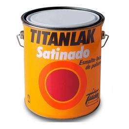 Titan Titanlak Esmalte Laca Poliuretano Blanco Satinado 4 L