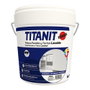 Titan Pintura Plástica Acrílica Estirenada Interior/Exterior Lavable Blanco Mate 4L