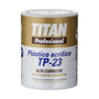 Titan Pintura Plástica Acrílica T-3 Blanco Mate 1 l