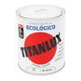 Titan Esmalte Ecológico al Agua Blanco Brillante 750 ml sin Olores Máxima Resistencia Acabados Profesionales