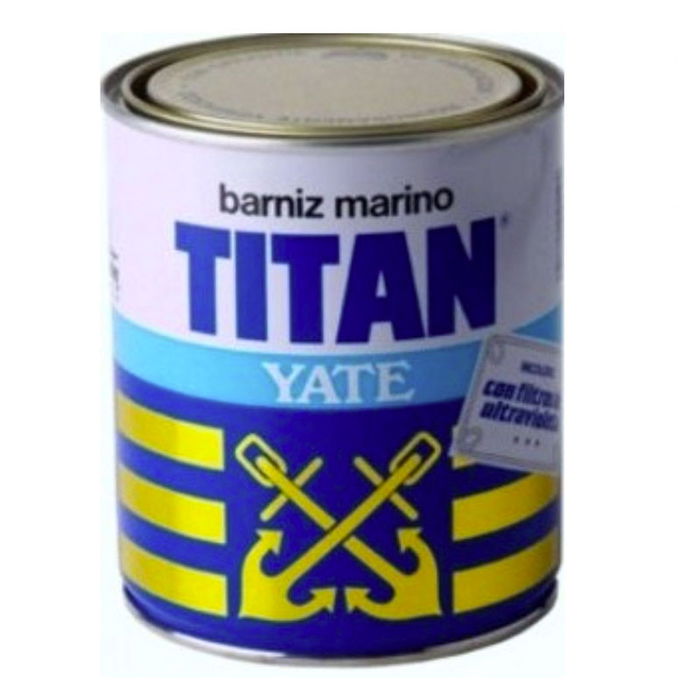 TITAN Barniz Marino Yate 045 750ml Incoloro Ambientes Humedos TITAN Barniz Marino Yate 045 750ml Incoloro Ambientes Humedos