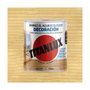 Titan Barniz al agua ecológico decoración incoloro mate 750 ml