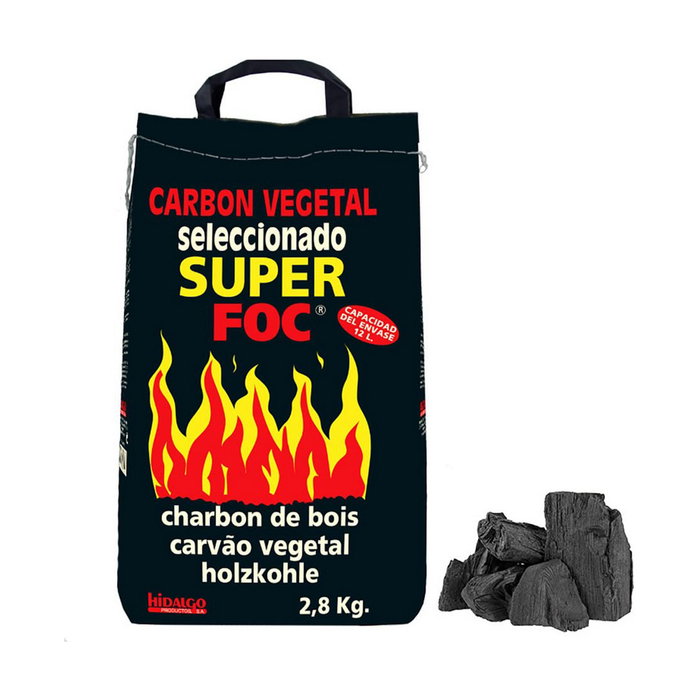 Super Foc Bolsa de carbón vegetal 2,8 kg