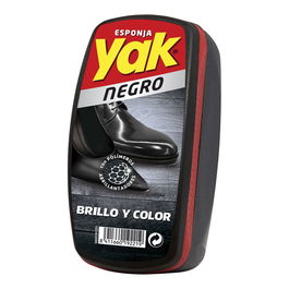 Yak Esponja de Calzado Negro