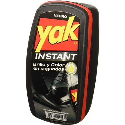 Yak Esponja de calzado negro Yak Esponja de calzado negro