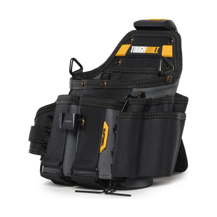Toughbuilt Bolsa portaherramientas oficial electricista con sistema ClipTech